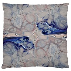 Moon Stone Patterns Large Cushion Case (two Sides) by kaleidomarblingart