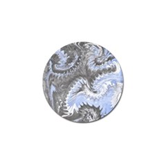 Celeste Grey Module Golf Ball Marker (10 Pack) by kaleidomarblingart