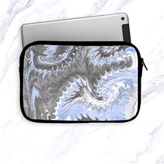 Celeste Grey Module Apple Ipad Mini Zipper Cases by kaleidomarblingart