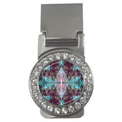 Marbling Symmetry Money Clips (cz)  by kaleidomarblingart