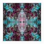 Marbling Symmetry Medium Glasses Cloth (2 Sides) Back