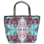 Marbling Symmetry Bucket Bag Back