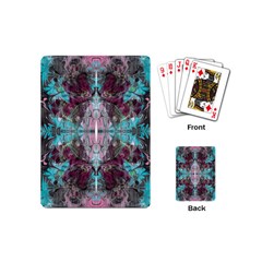 Marbling Symmetry Playing Cards Single Design (mini) by kaleidomarblingart