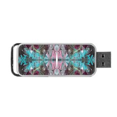 Marbling Symmetry Portable Usb Flash (two Sides) by kaleidomarblingart