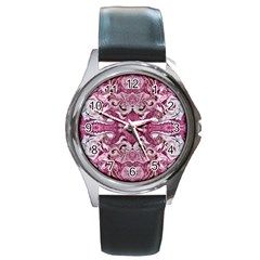 Rosa Antico Repeats Round Metal Watch