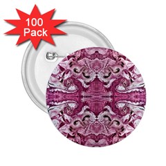 Rosa Antico Repeats 2 25  Buttons (100 Pack)  by kaleidomarblingart