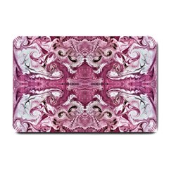 Rosa Antico Repeats Small Doormat  by kaleidomarblingart