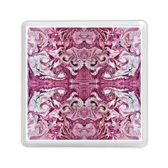 Rosa Antico Repeats Memory Card Reader (square) by kaleidomarblingart