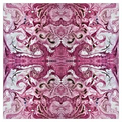 Rosa Antico Repeats Long Sheer Chiffon Scarf  by kaleidomarblingart