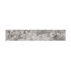 Silver Abstract Grunge Texture Print Flano Scarf (mini) by dflcprintsclothing