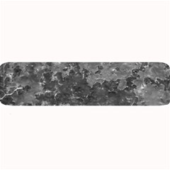 Dark Grey Abstract Grunge Texture Print Large Bar Mats by dflcprintsclothing