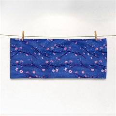 Branches With Peach Flowers Hand Towel