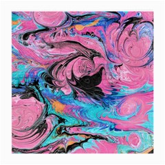 Marbling Abstract Medium Glasses Cloth by kaleidomarblingart