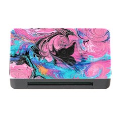 Marbling Abstract Memory Card Reader With Cf by kaleidomarblingart