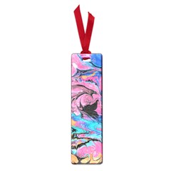 Marbling Abstract Small Book Marks by kaleidomarblingart