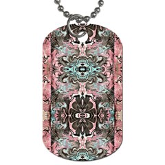 Velvet Marbling Module Dog Tag (one Side) by kaleidomarblingart