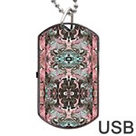 Velvet Marbling Module Dog Tag USB Flash (One Side) Front