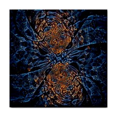 Fractal Galaxy Tile Coaster by MRNStudios