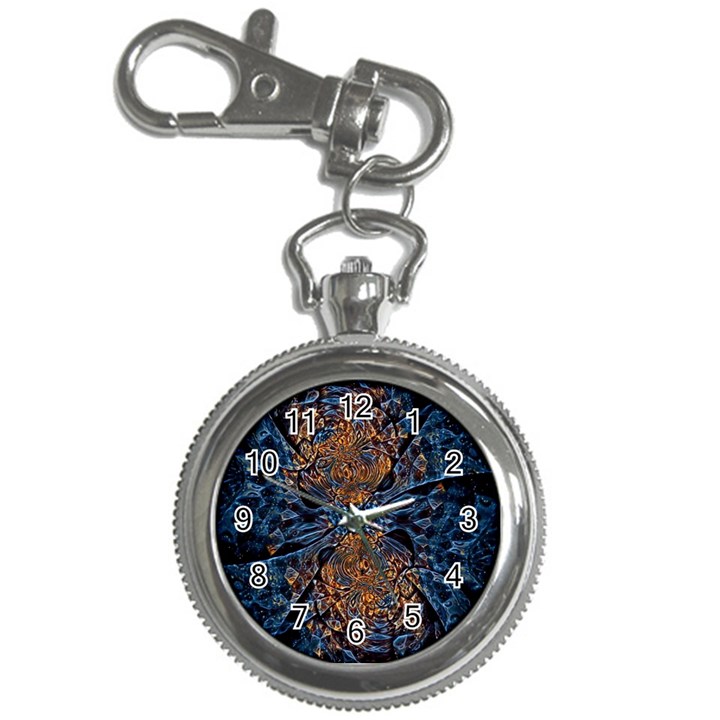 Fractal Galaxy Key Chain Watches