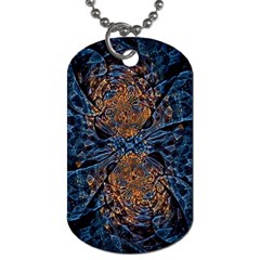 Fractal Galaxy Dog Tag (two Sides) by MRNStudios