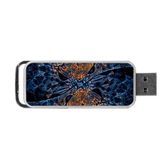 Fractal Galaxy Portable Usb Flash (two Sides) by MRNStudios