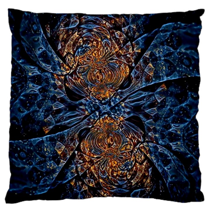 Fractal Galaxy Standard Flano Cushion Case (One Side)