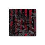 Gates Of Hell Square Magnet Front