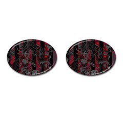 Gates Of Hell Cufflinks (oval) by MRNStudios