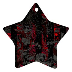 Gates Of Hell Star Ornament (two Sides) by MRNStudios