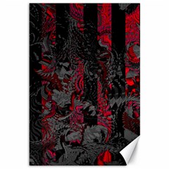 Gates Of Hell Canvas 12  X 18  by MRNStudios