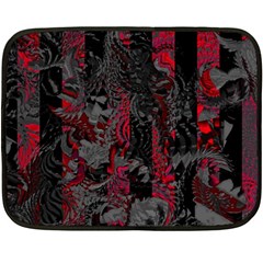 Gates Of Hell Fleece Blanket (mini) by MRNStudios