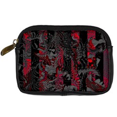 Gates Of Hell Digital Camera Leather Case by MRNStudios