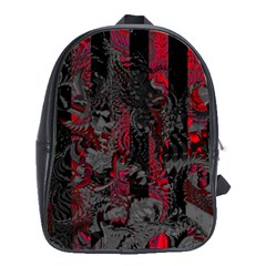 Gates Of Hell School Bag (large) by MRNStudios