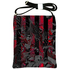 Gates Of Hell Shoulder Sling Bag by MRNStudios