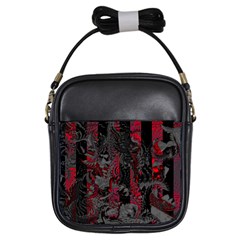 Gates Of Hell Girls Sling Bag by MRNStudios