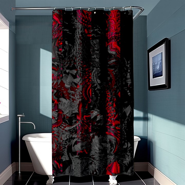 Gates Of Hell Shower Curtain 36  x 72  (Stall) 