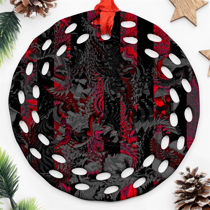 Gates Of Hell Ornament (Round Filigree)