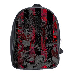 Gates Of Hell School Bag (xl) by MRNStudios