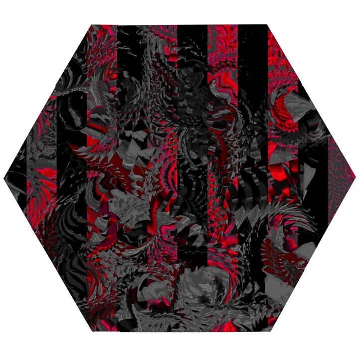 Gates Of Hell Wooden Puzzle Hexagon