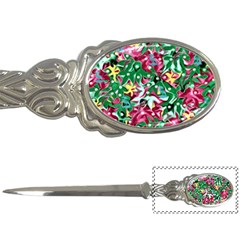 Floral-diamonte Letter Opener