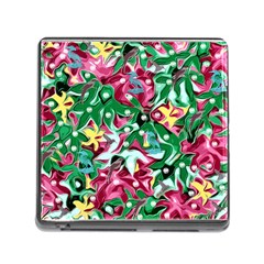 Floral-diamonte Memory Card Reader (Square 5 Slot)