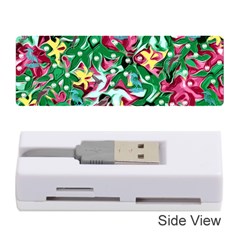 Floral-diamonte Memory Card Reader (Stick)