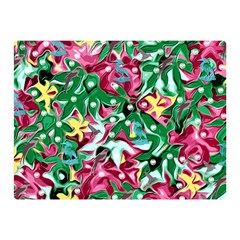 Floral-diamonte Double Sided Flano Blanket (Mini) 