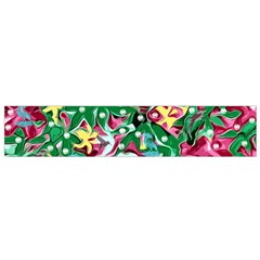 Floral-diamonte Small Flano Scarf