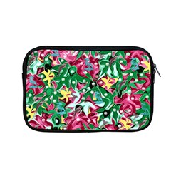 Floral-diamonte Apple MacBook Pro 13  Zipper Case