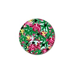 Floral-abstract Golf Ball Marker (10 Pack) by PollyParadise