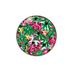 Floral-abstract Hat Clip Ball Marker (10 Pack) by PollyParadise