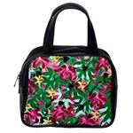 Floral-Abstract Classic Handbag (One Side) Front