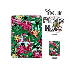 Floral-abstract Playing Cards 54 Designs (mini) by PollyParadise