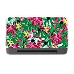 Floral-abstract Memory Card Reader With Cf by PollyParadise